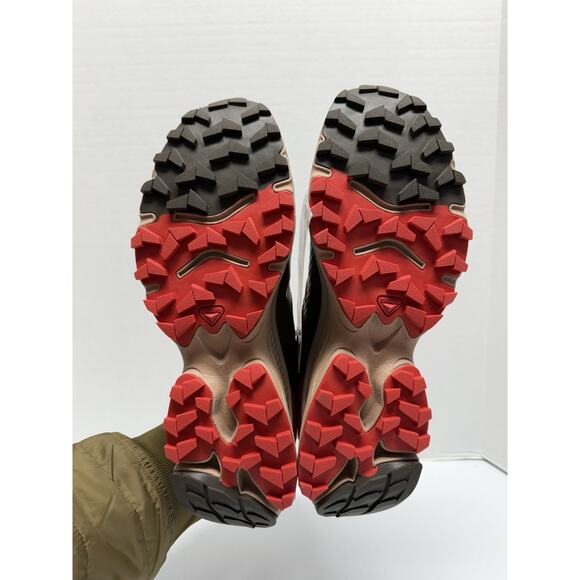Salomon XT-4 OG Wren Vintage Khaki L47299500 Size 9 Red Brown Hiking Trail Shoe main image 7